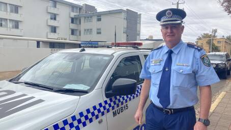 Superintendent Ray Stynes is hoping to connect police more with the community. Picture by Cai Holroyd