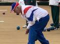 Leeton Soldiers Club Bowls president Len Eason shows his style. Picture supplied 
