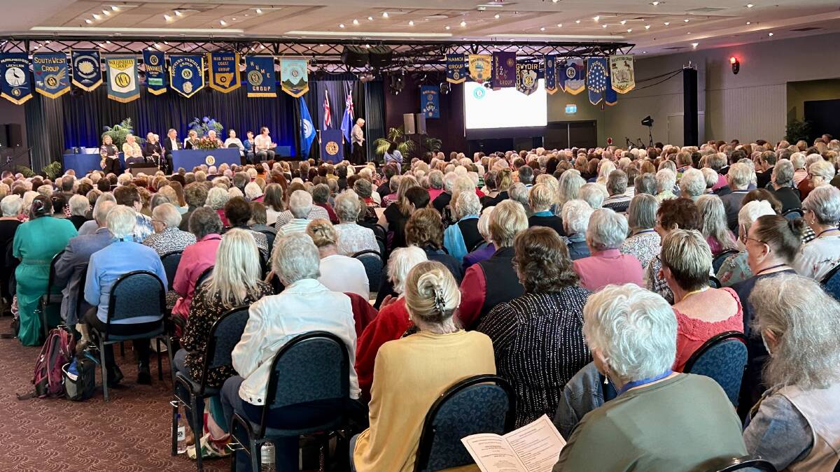 Around 700 CWA members met in Coffs Harbour to discuss the association's next steps. Picture supplied