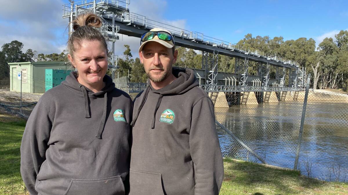 RIVERSIDE: Caretakers Jason and Nicole Smith said they've received only positive feedback in their new roles. PHOTO: Vincent Dwyer