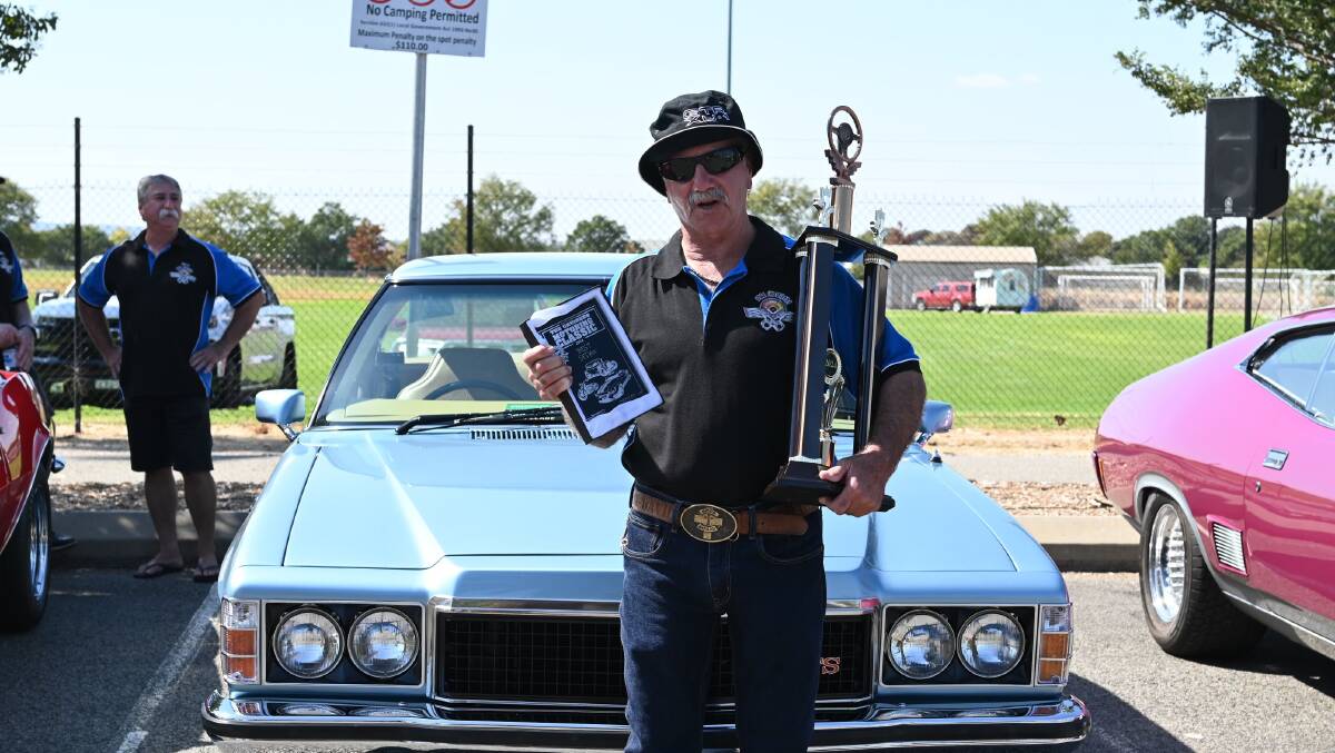 George Nardi was the overall winner with Best in Show for his GTS Holden Monaro. Picture supplied