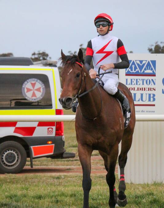 Jake Duffy brings Big Day Out back to scale after the final race of the day. Picture courtesy Kim Woods