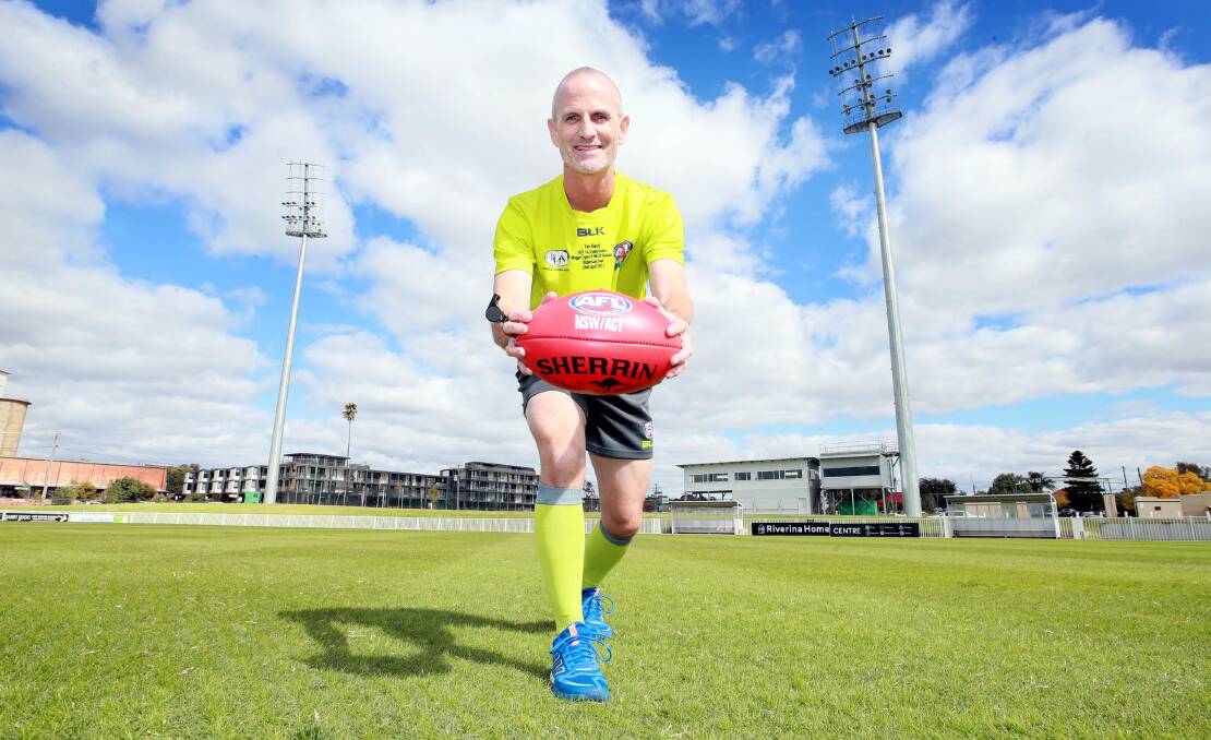 Tim Beard, who has umpired over 500 first grade games, is among the inaugural inductees. Picture by Les Smith