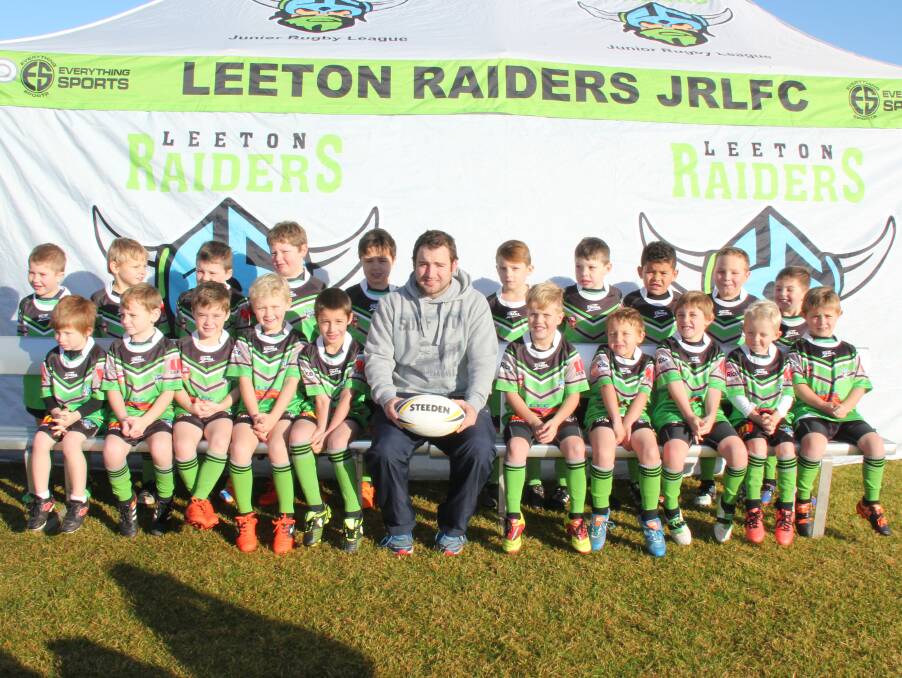 THE Leeton under 7s team plays two exhbition matches, at 9am and 10am, both against CDP.