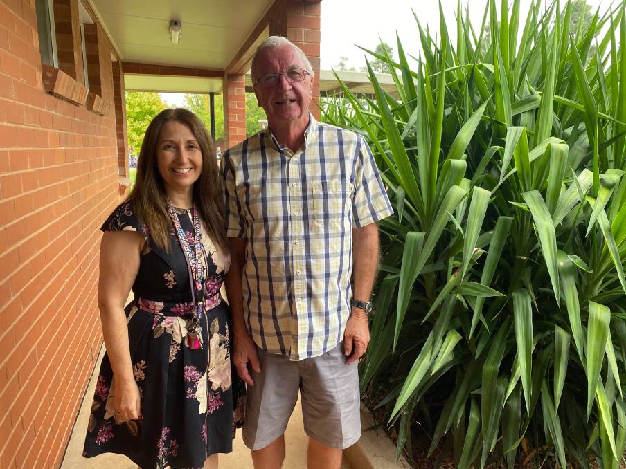 PROACTIVE: St Francis College assistant principal Tonetta Iannelli (left) and school counsellor Peter McPhee are looking forward to the workshops. Photo: Talia Pattison