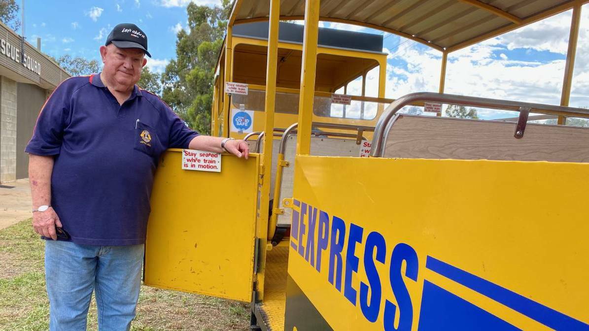 Local leader columnist Robert Strempel from the Lions Club of Leeton. 