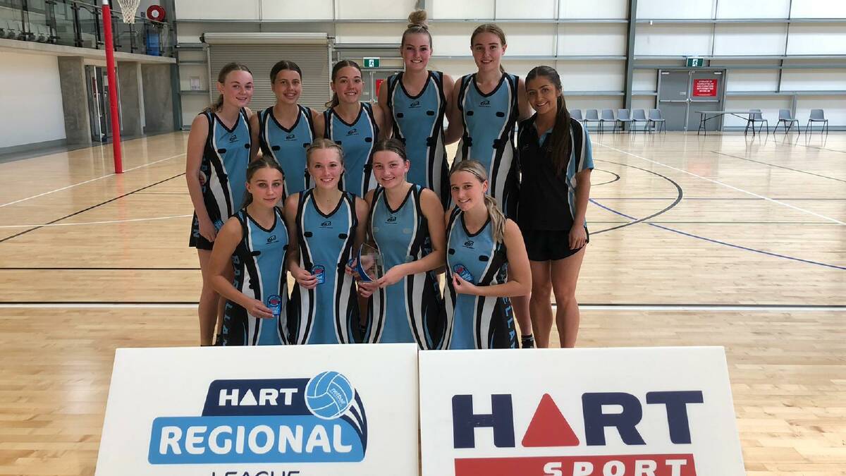 GOOD START: The Barellan netball under 17s side enjoyed plenty of success at the Hart Regional League on the weekend. Photo: Supplied