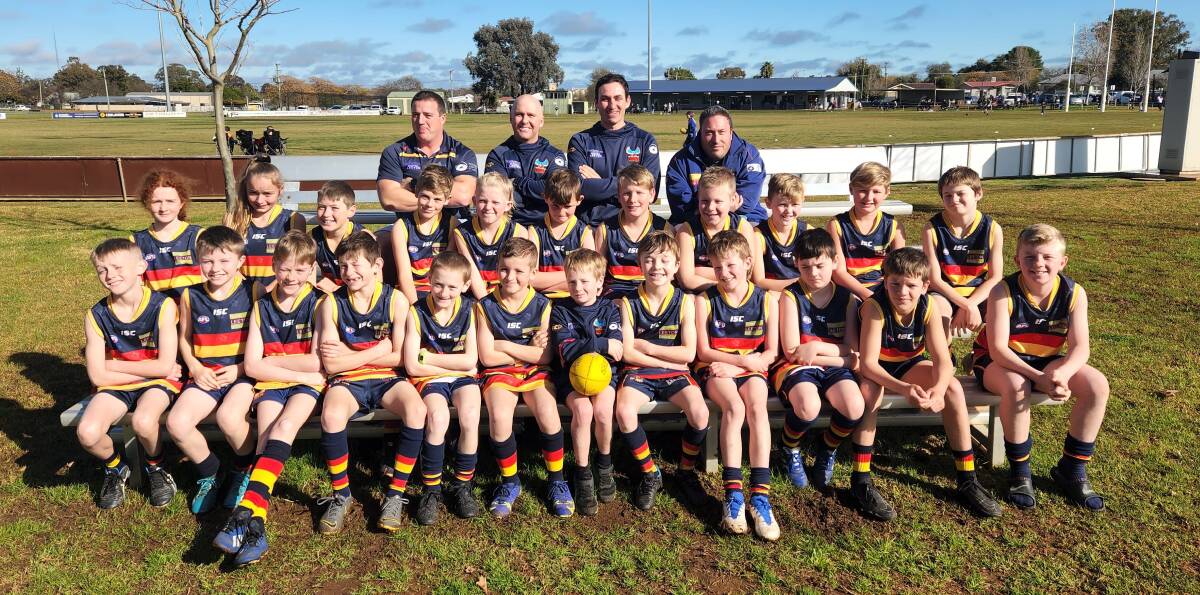 ONE TO GO: Just one more match stands in the way of premiership glory for the under 11s Junior Crows. Photo: Supplied