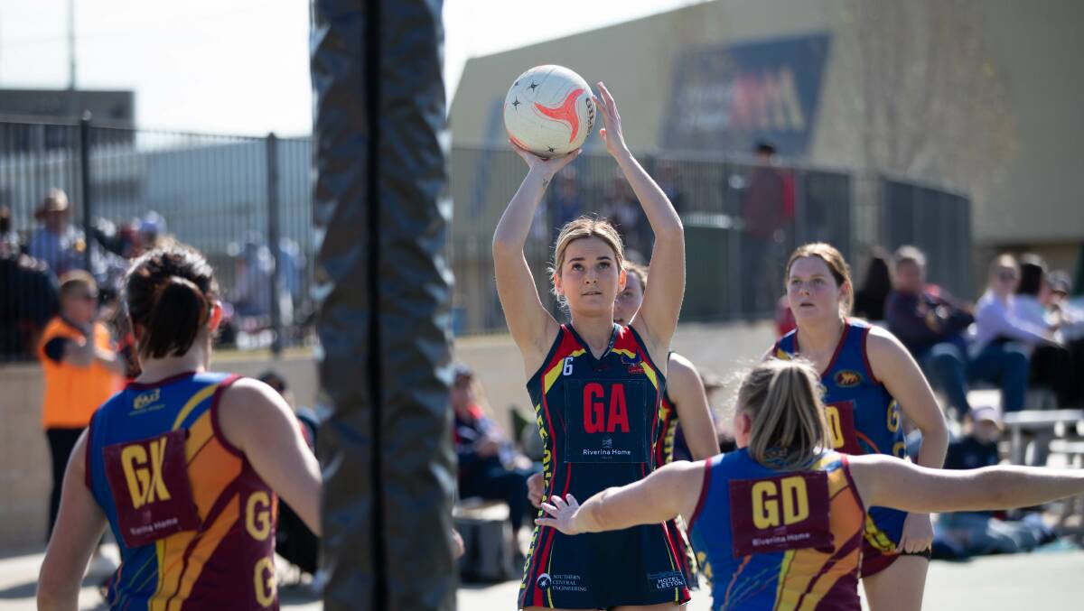 Leeton-Whitton have found success through their netball sides and are now hoping to create a women's football side. Picture Madeline Begley