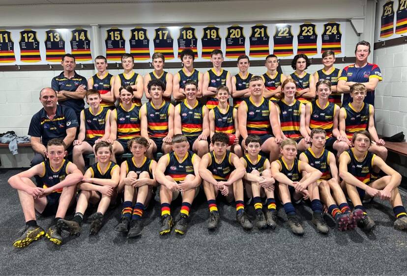 PREPPED AND READY: The under 15s Junior Crows are keen to bring home the flag this weekend. Photo: Supplied