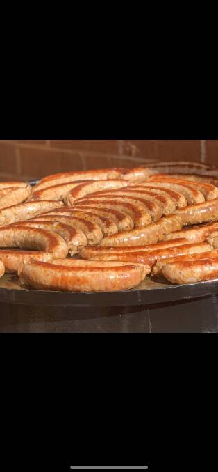These continential sausages from Leeton's Golden Apple also taste delicious when cooked on the barbie. Picture supplied