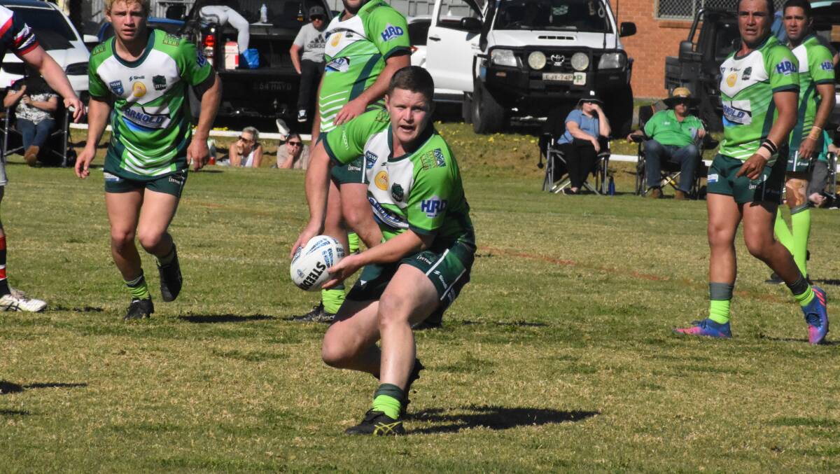 Leeton Greens coach Hayden Philp has started prepping his side for the 2023 season as they look to go back-to-back. Picture by Liam Warren 