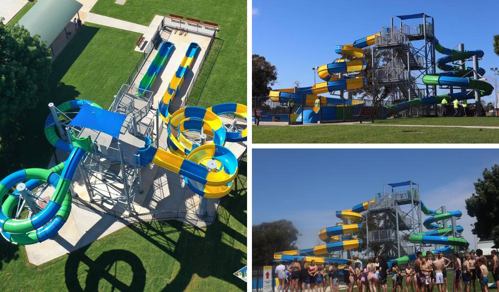 Leeton Shire Council has given an overview of its waterslide project and associated costings. Pictures by Leeton Shire Council 