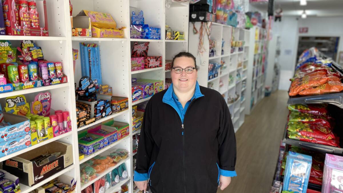 Sweets, Balloons 'n' More owner Connie Vecchie is enjoying the new store location in Pine Avenue. Picture by Talia Pattison
