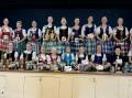 Dancers at the recent highland dancing discipline as part of the 2024 Leeton Eisteddfod. Picture supplied 