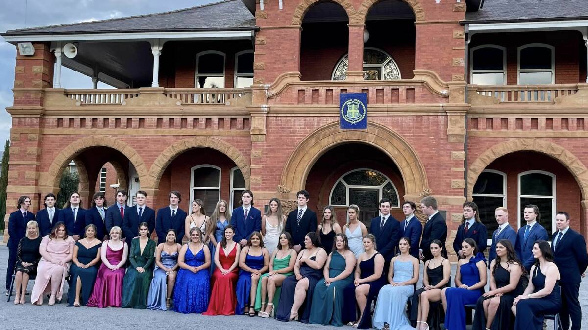 Yanco Agricultural High School's year 12 class of 2022. Pictures supplied